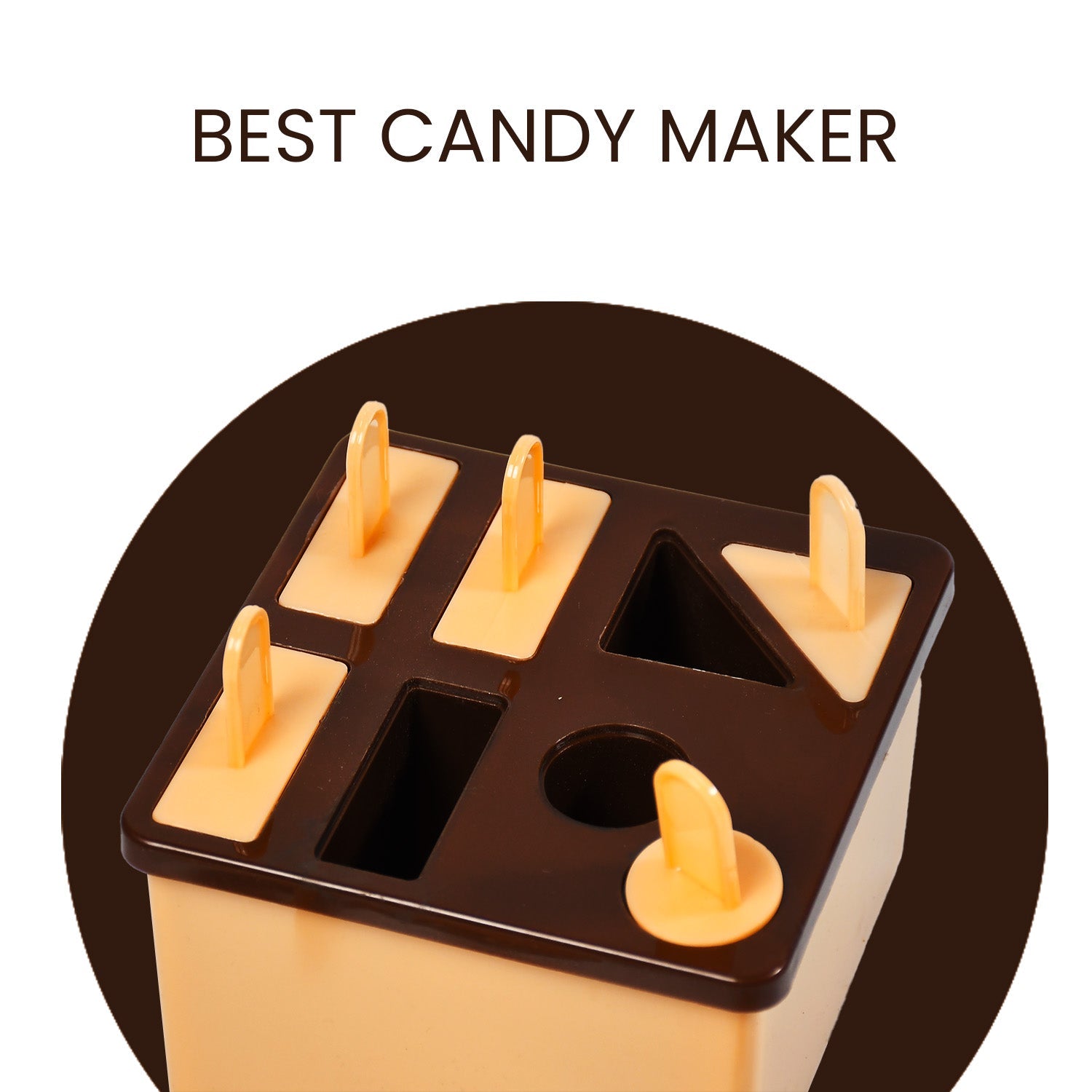 6316 Plastic Kulfi Mould, Kulfi Moulds 8 pcs Tray Ice Cream Mould Reusable Frozen Kulfi Maker Popsicle Sticks Lolly Ice Popsicle Candy Mould for Children (pink Color) DeoDap 6316 Plastic Kulfi Mould, Kulfi Moulds 8 pcs Tray Ice Cream Mould Reusable Frozen Kulfi Maker Popsicle Sticks Lolly Ice Popsicle Candy Mould for Children (pink Color) DeoDap